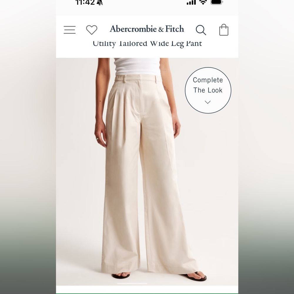 Abercrombie tailored pant